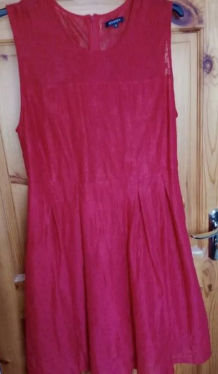 Elegant Red Dress - Image 1
