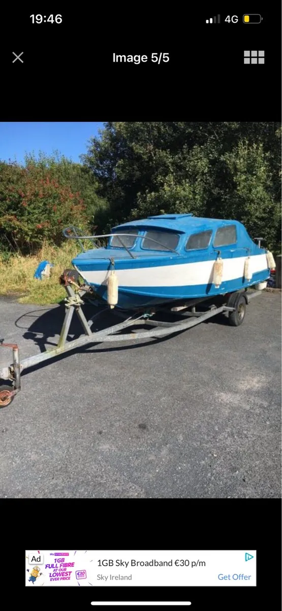 Shetland 535 boat with Yamaha 9.9Hp outboard - Image 3