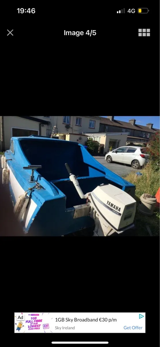 Shetland 535 boat with Yamaha 9.9Hp outboard - Image 4