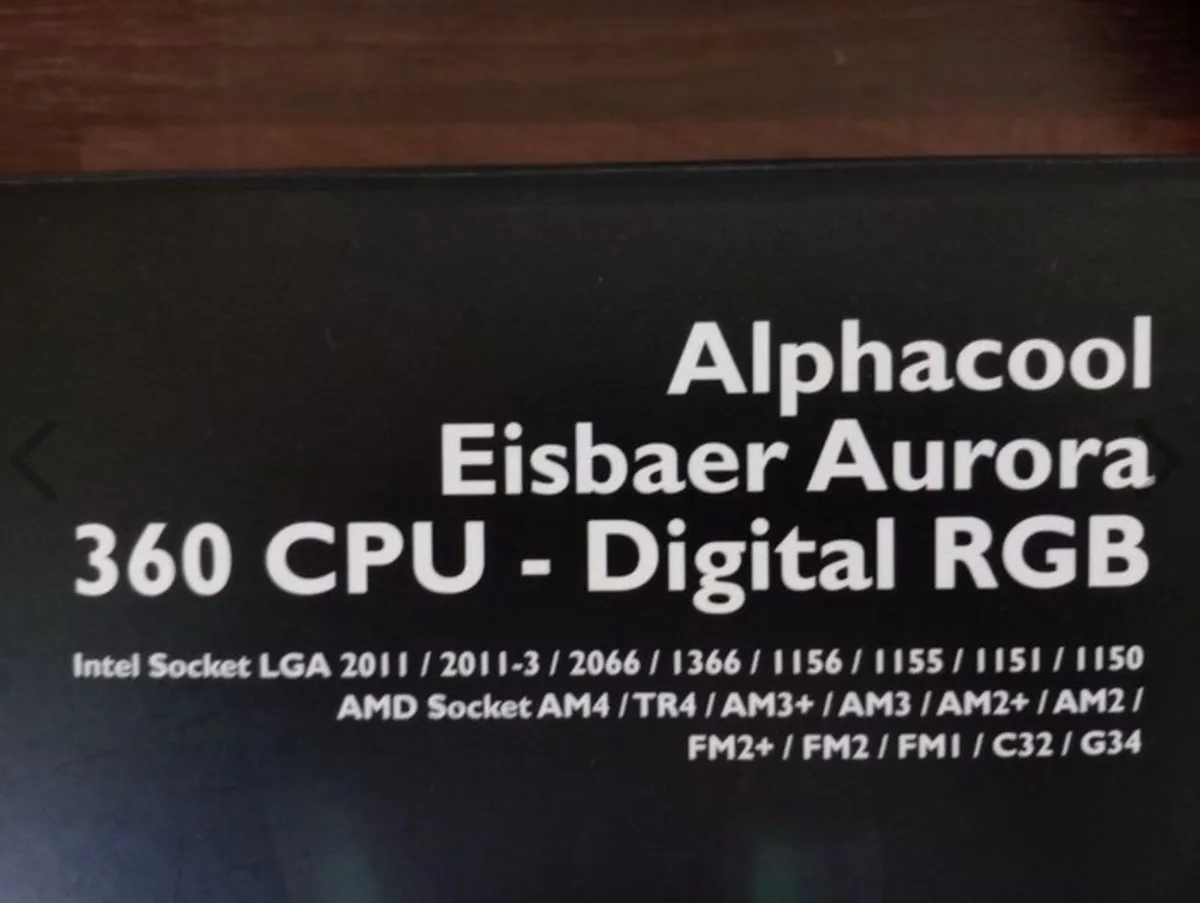 PC CPU Water Cooler AMD/Intel - Image 2