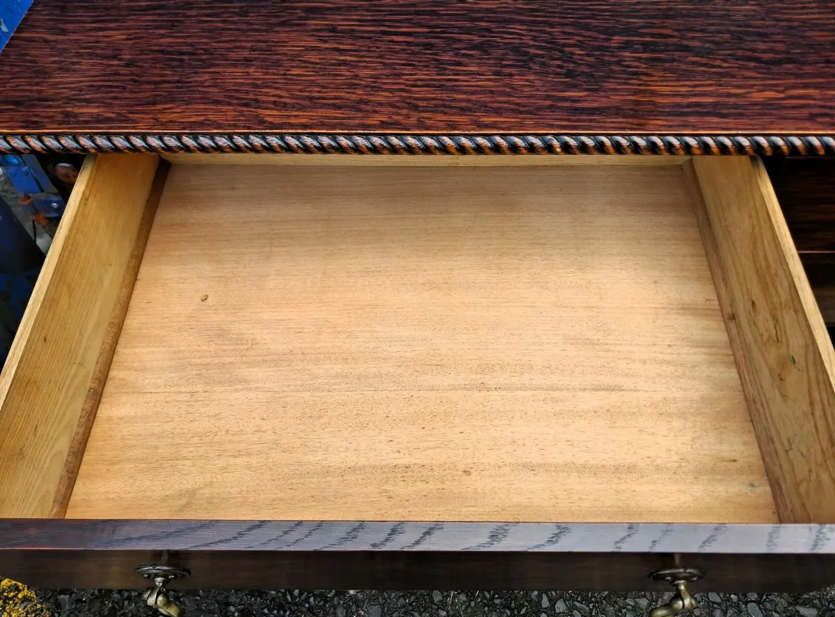 Vintage Oak Sideboard - Image 3