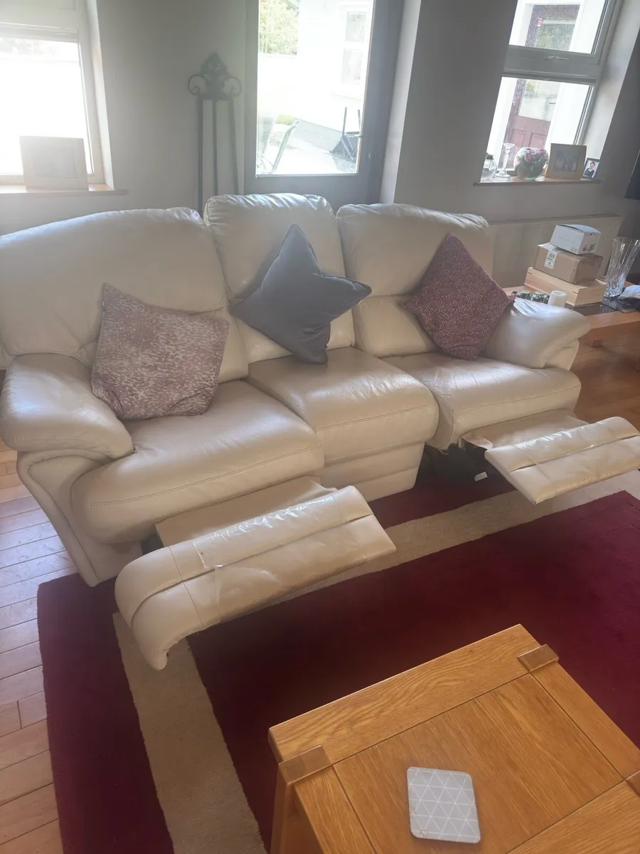 recliner couch and chair - Image 1