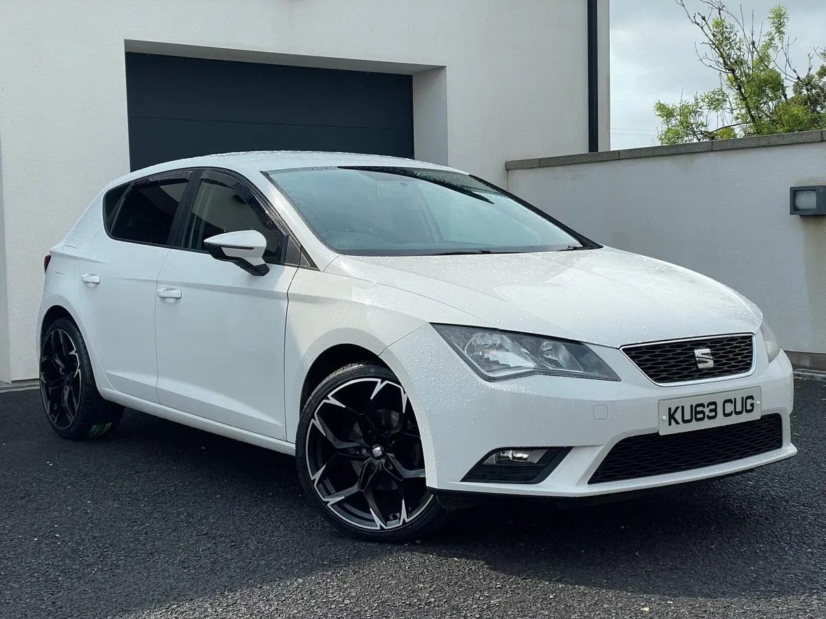 2013 Seat Leon SE 1.6TDI (ALLOYS, PRIVACY, T/BELT) - Image 1