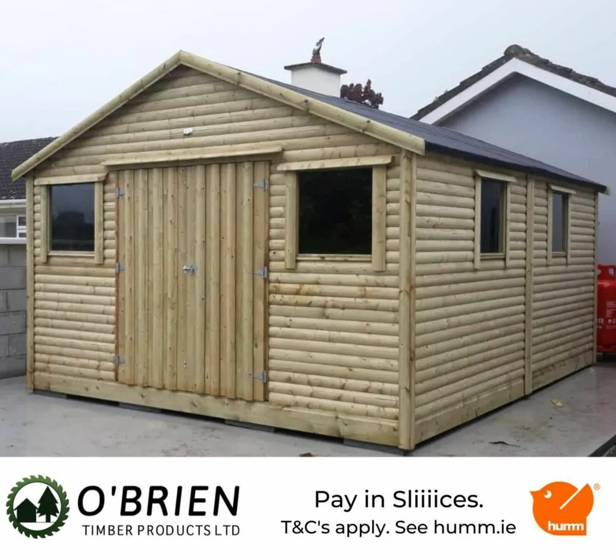Wooden Garden Sheds For Sale - Image 1