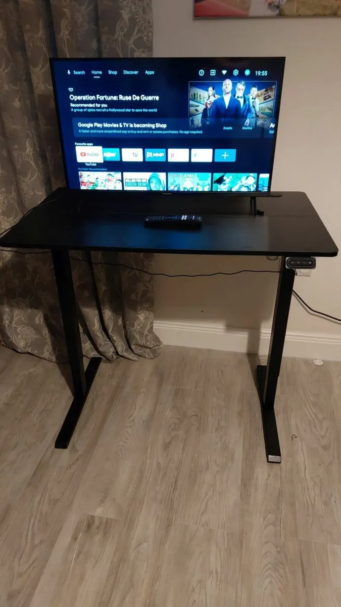 Stand Up Desk, Motorised, 100x60cm - Image 2