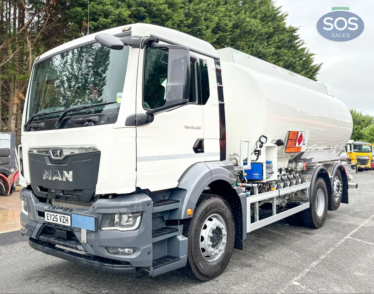 2025 MAN TGS26.330 Rigid Tanker - Image 1