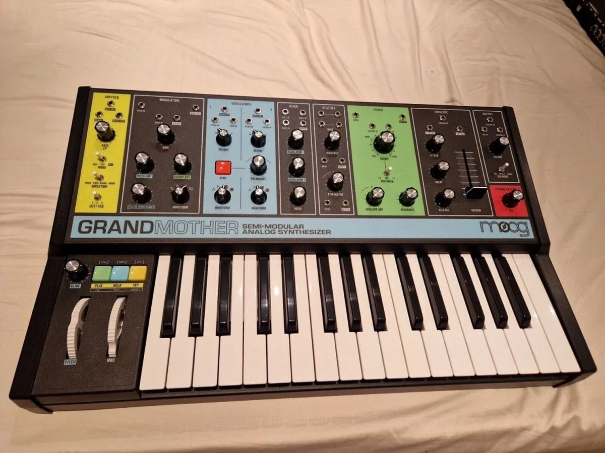 Moog Grandmother Semi Modular Synth Like New Boxed - Image 1