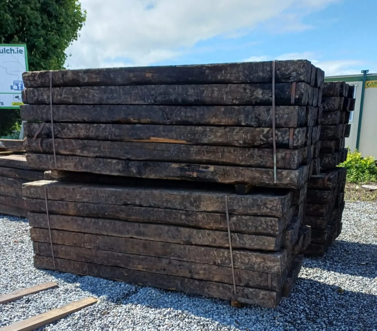 Reclaimed Railway Sleepers - Image 2