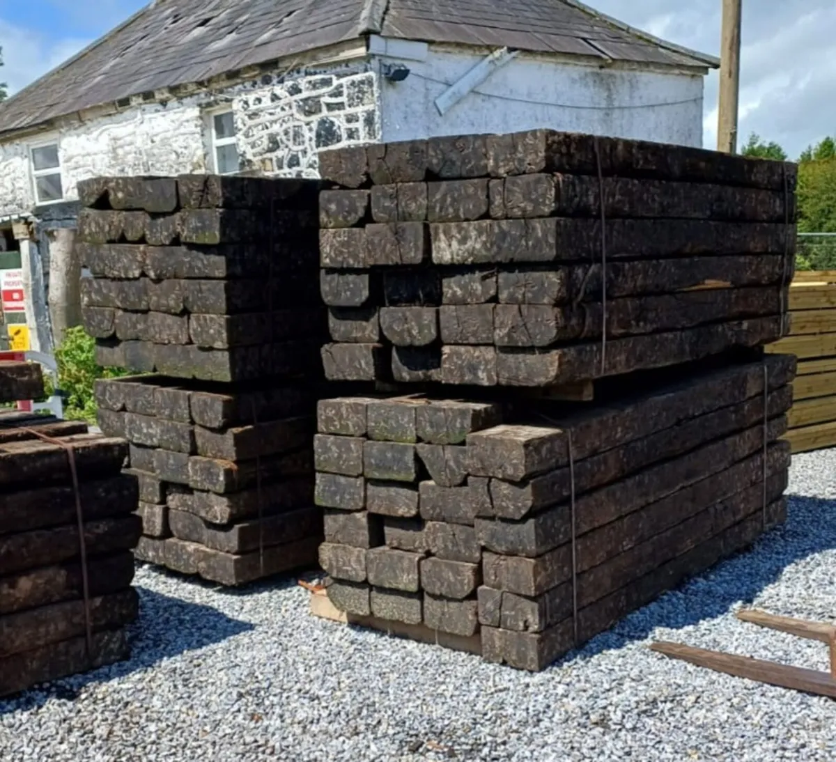 Reclaimed Railway Sleepers - Image 3