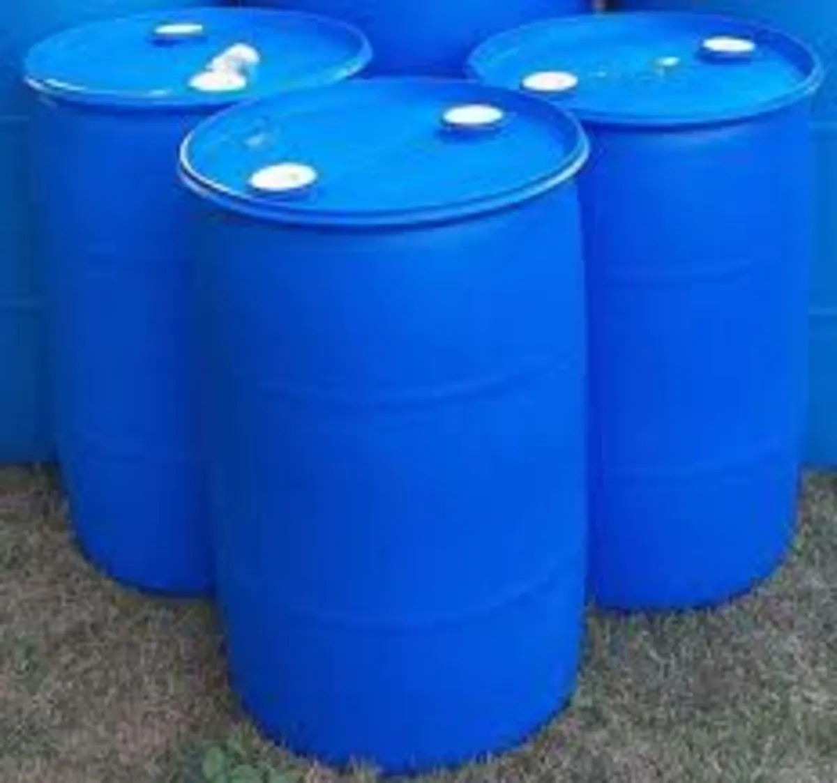 Blue Barrels