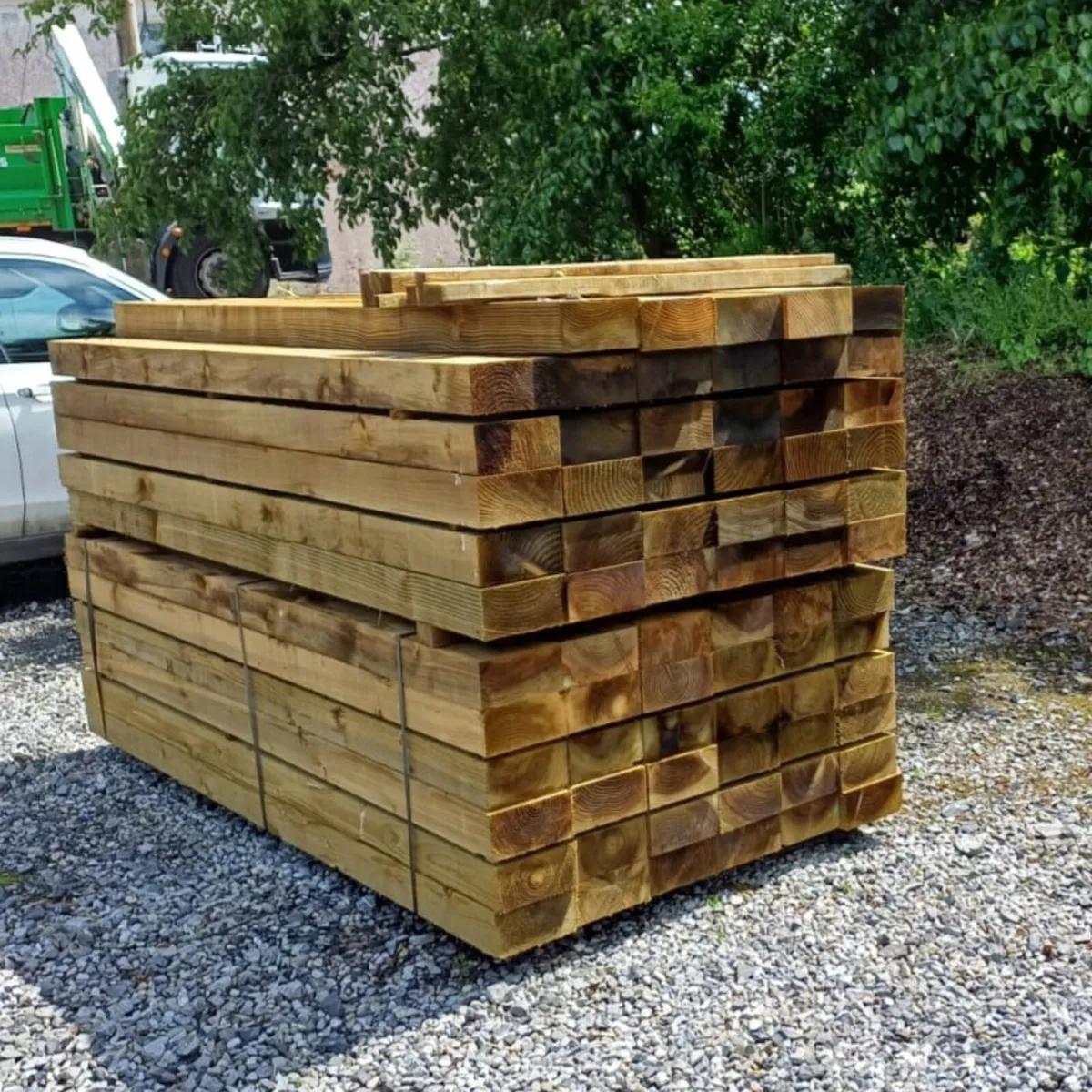 2.4m Pressure Treated Sleepers for Sale