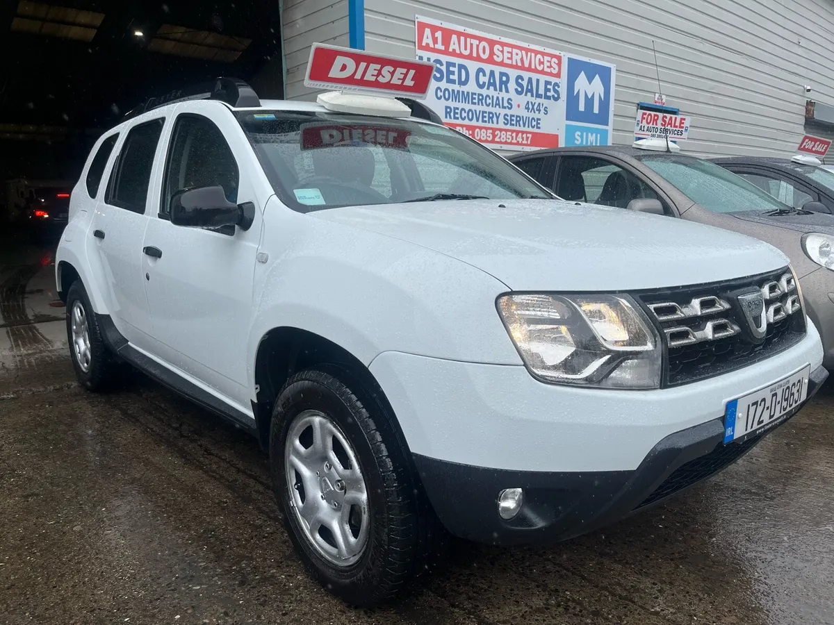 172 DACIA DUSTER WITH ONLY 95K KM NCT PASSED TAXED - Image 2