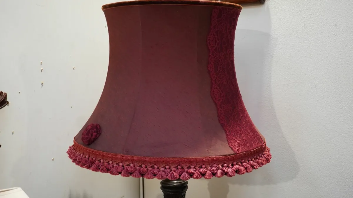 🛋️ Pair of Vintage Floor Lamps – 187 cm Tall - Image 3