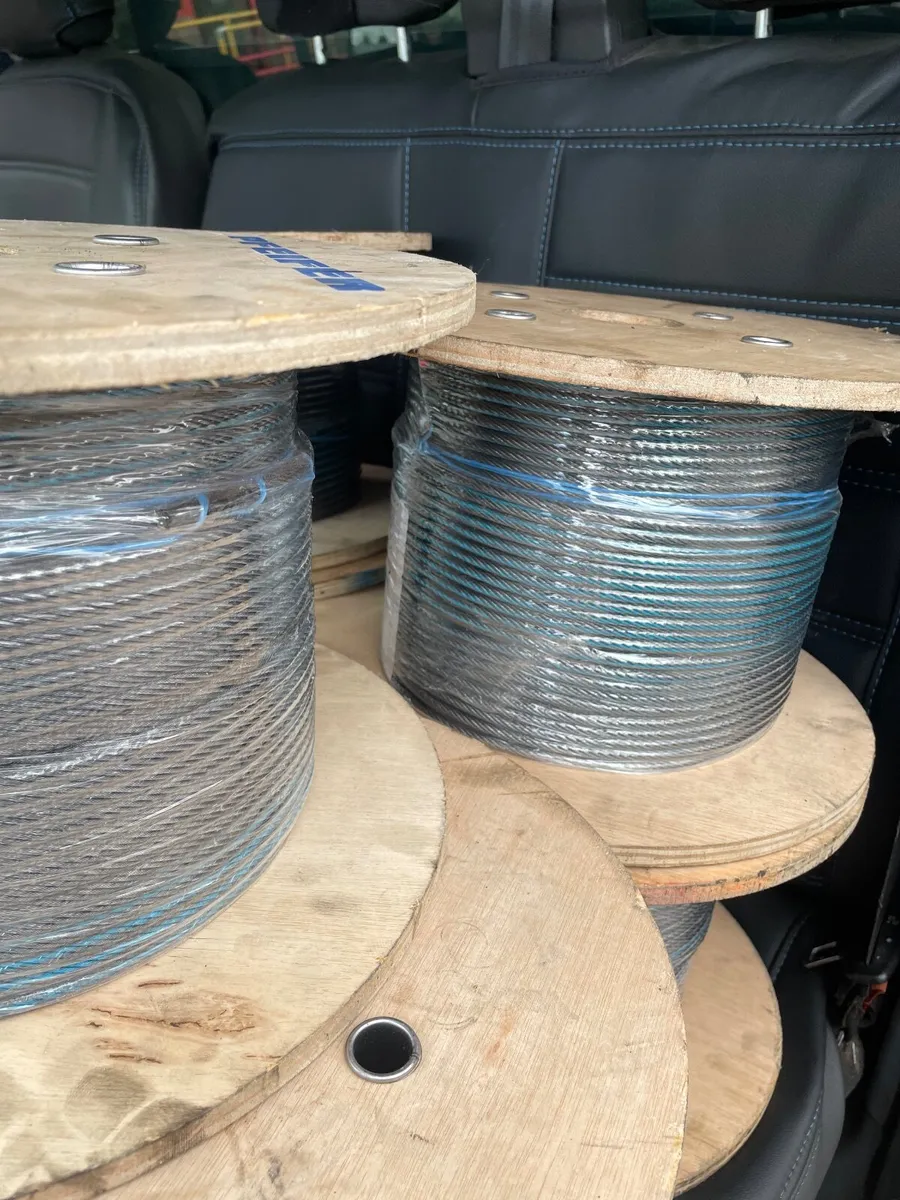 Joblot Steel rope 7 rolls - Image 3