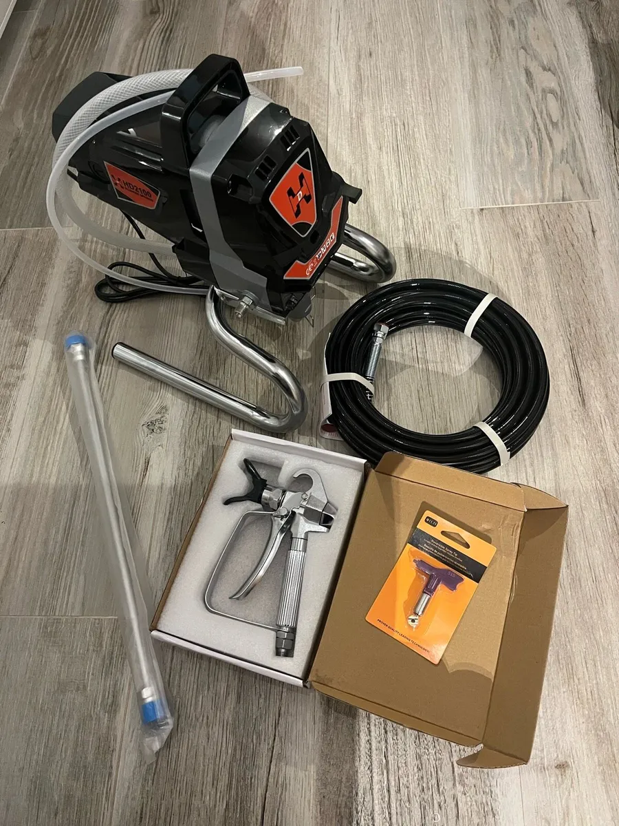 Airless paint sprayer, New
