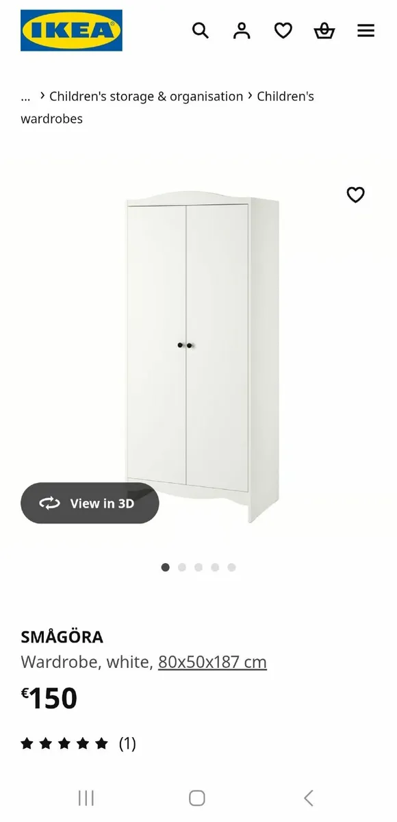 Children's Wardrobe - Image 1