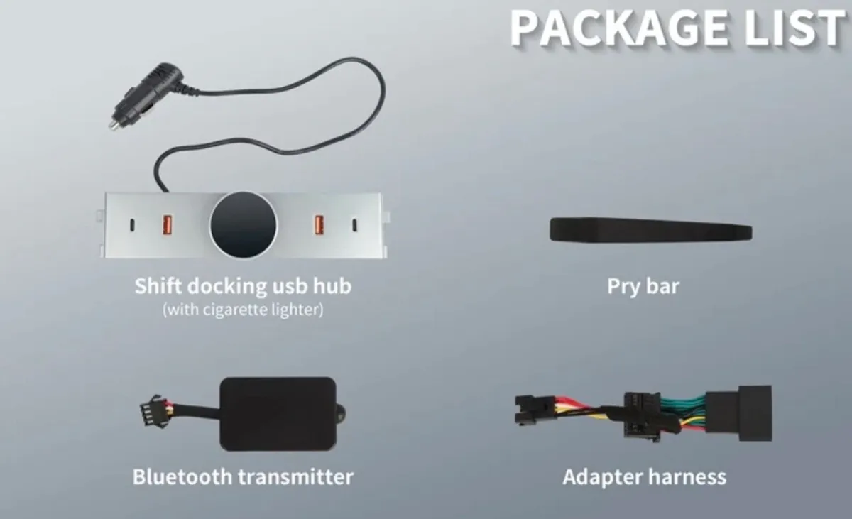 Tesla Gear Dock Selector and USB Model 3 and y - Image 2
