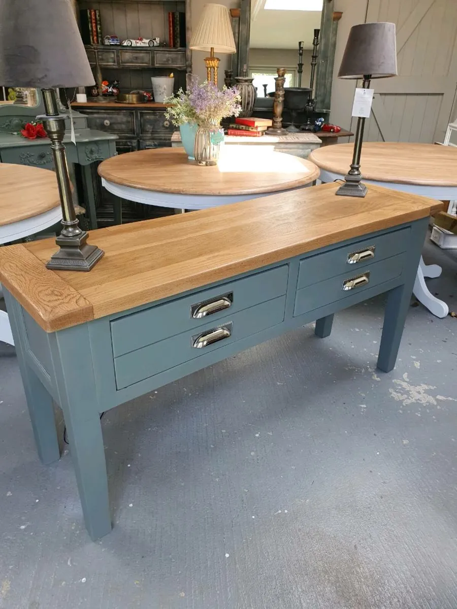 Large 5ft long console table - Image 1