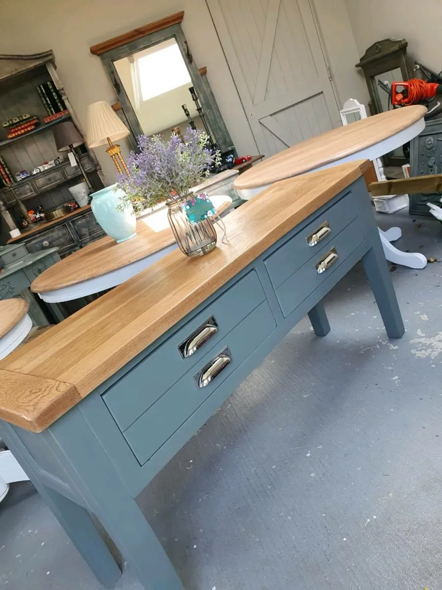 Large 5ft long console table - Image 3