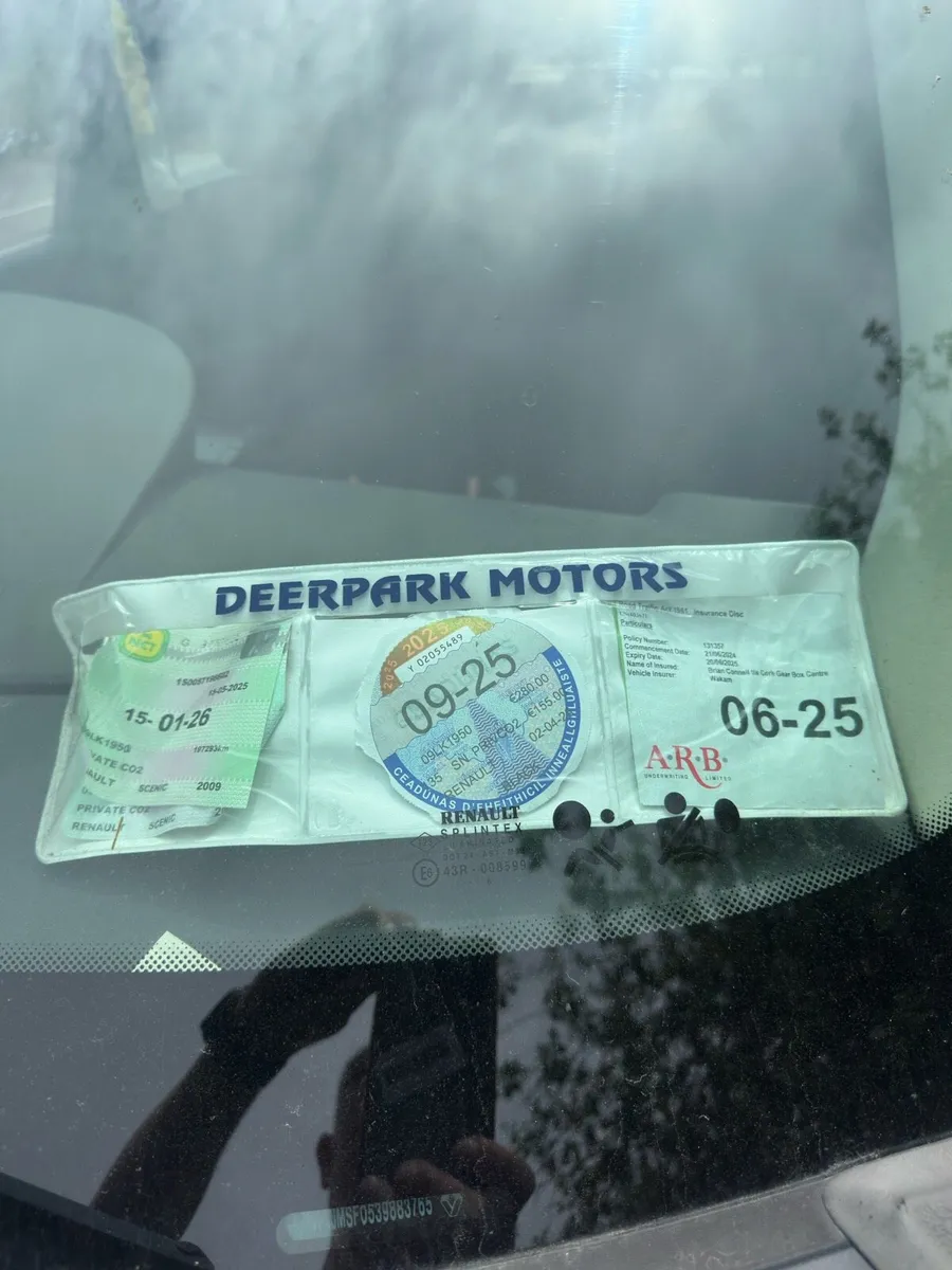 09 Renault Scenic Nct &Tax - Image 3