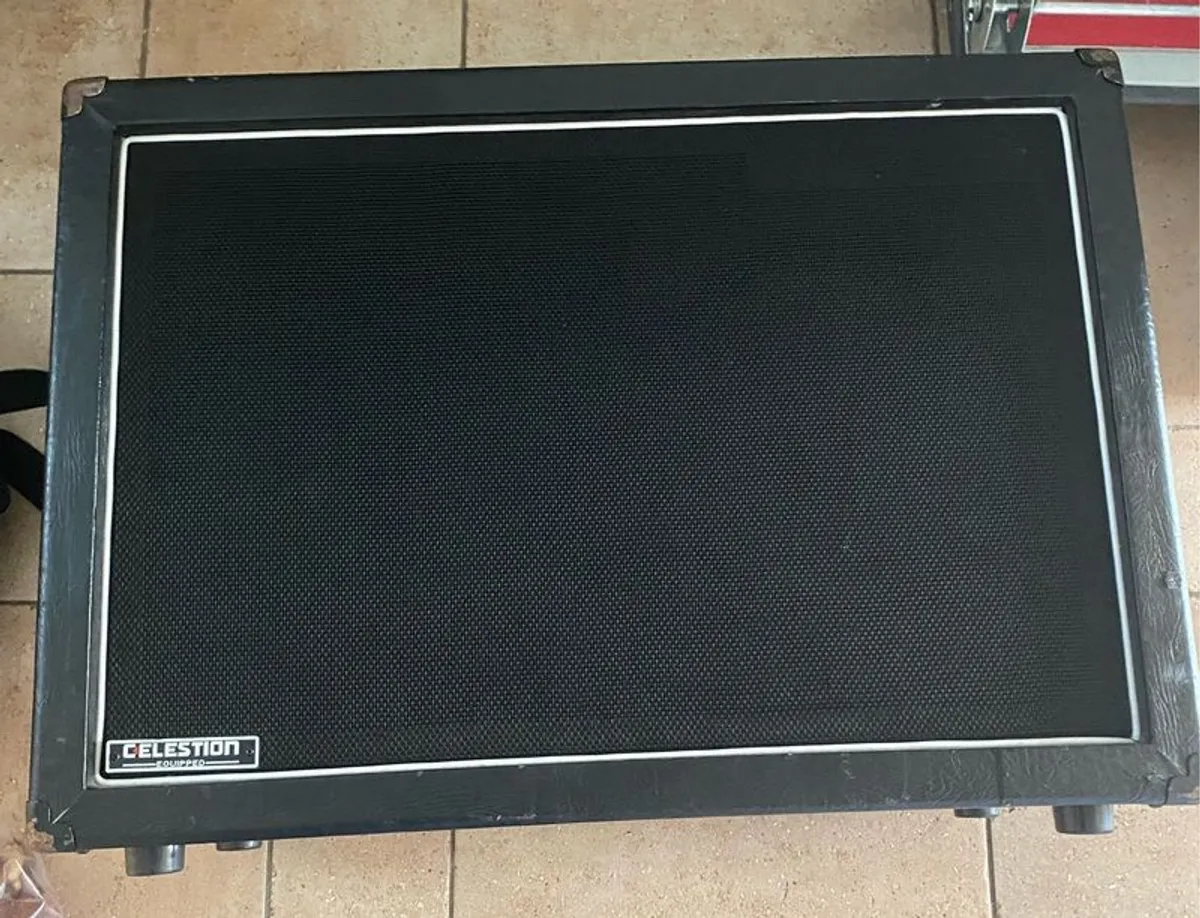 HB 2x12 120w cab Celestion Speakers - Image 1