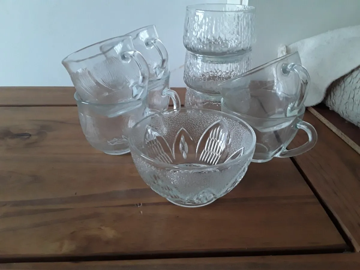 Glass crockery perfect condition - Image 2