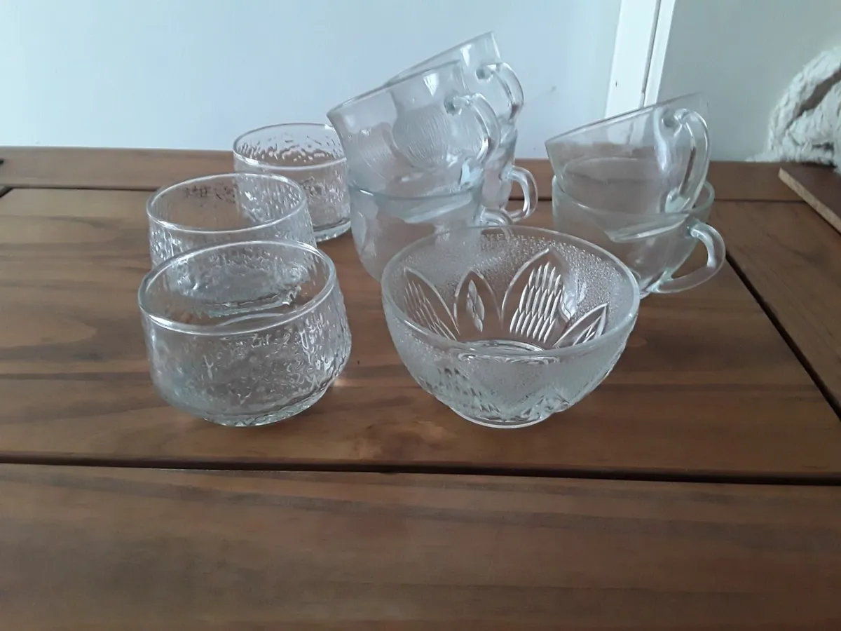Glass crockery perfect condition - Image 3