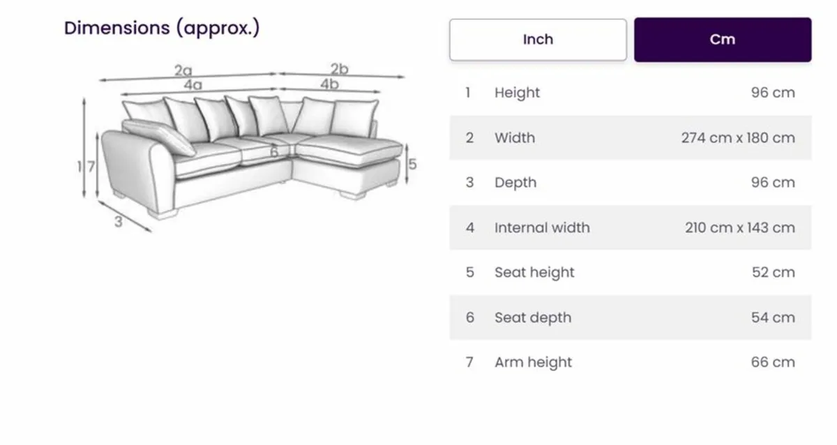 Corner couch - Image 2