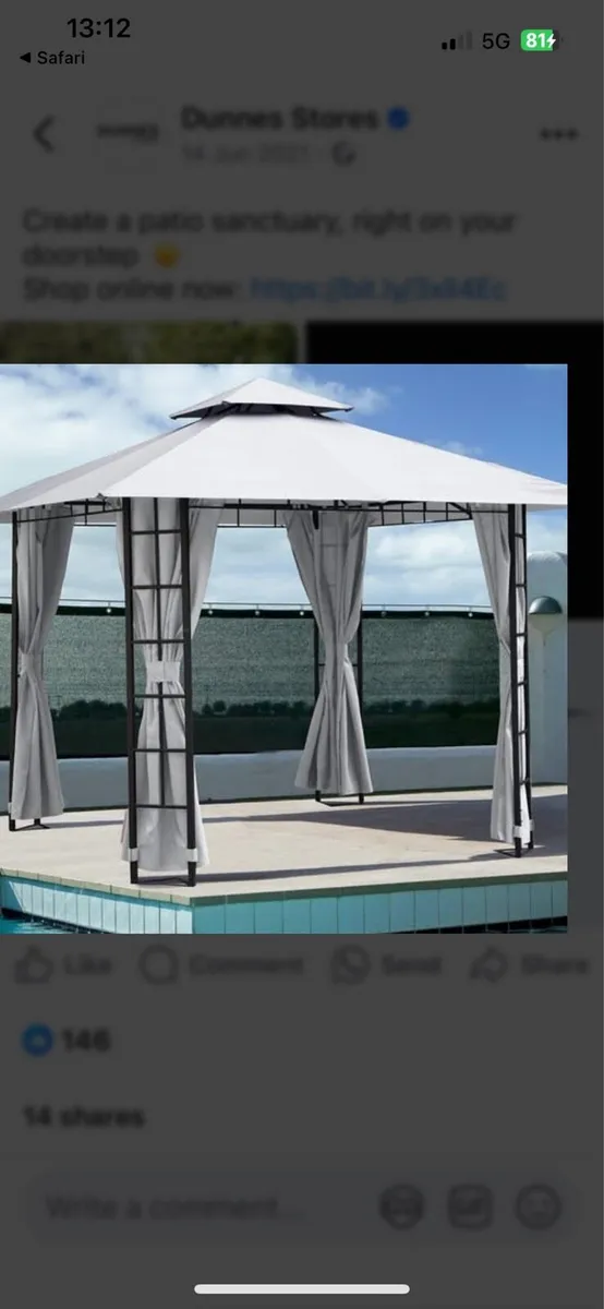 Gazebo cover - Image 1