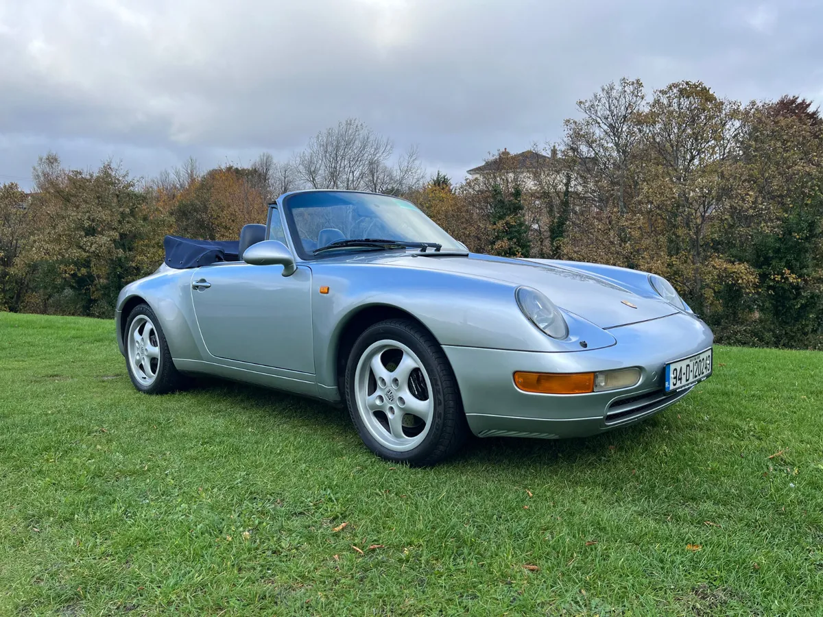 FOR ONLINE AUCTION 1994 PORSCHE 911 CABRIOLET 993 - Image 1