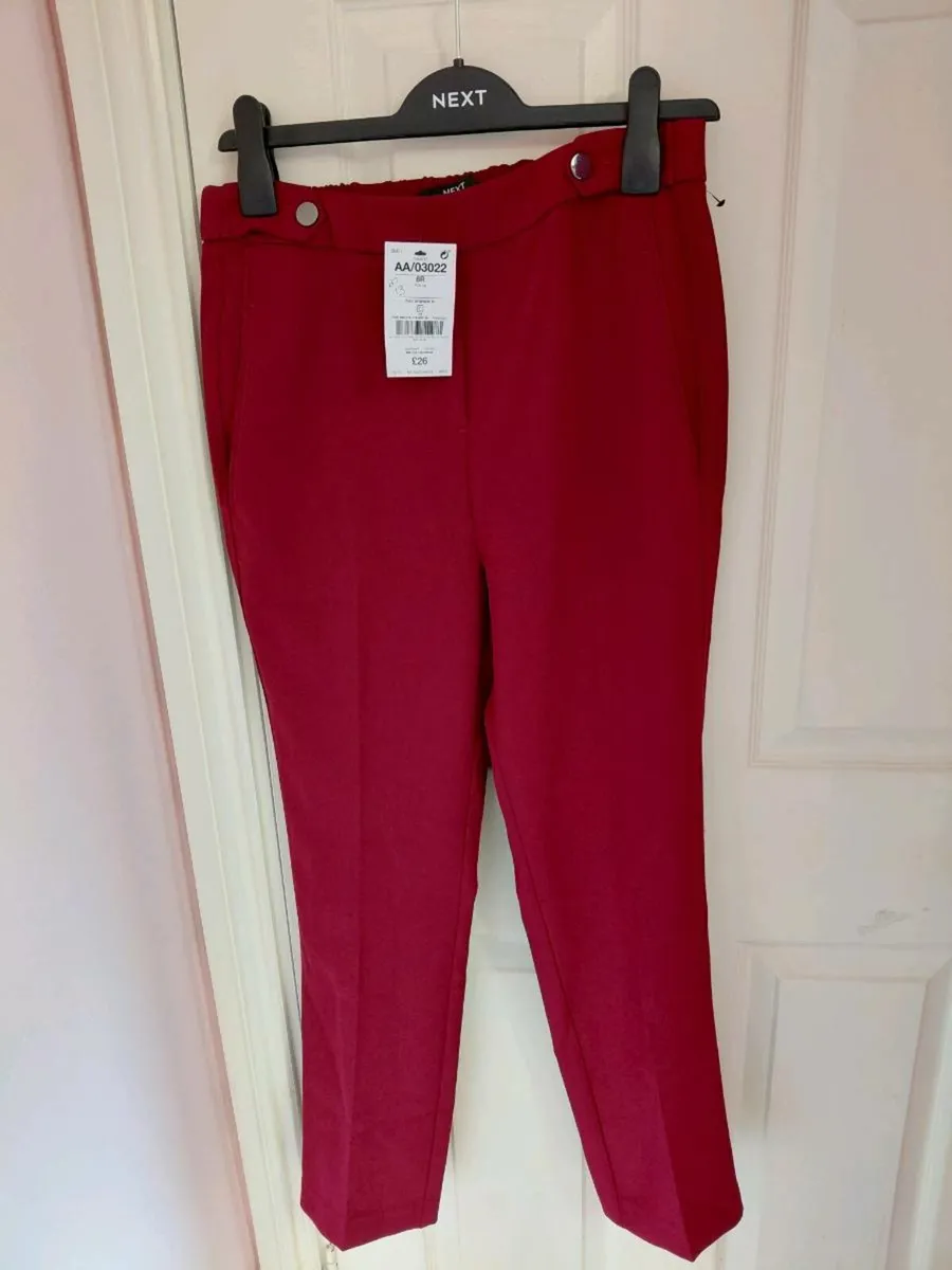 Womens Next straight leg trousers - Image 1