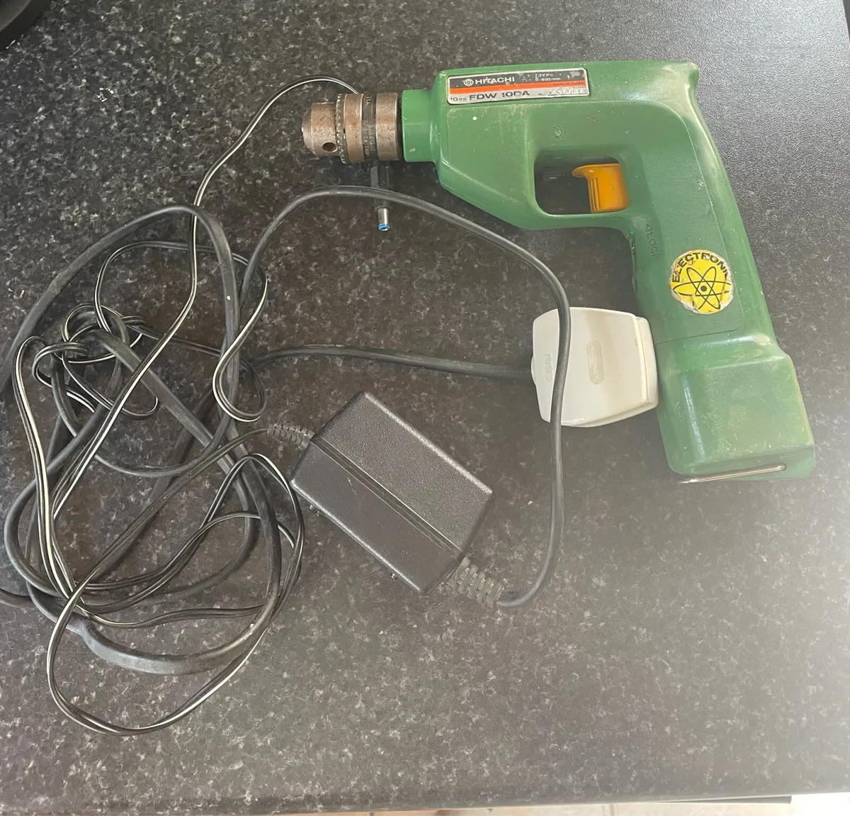HITACHI FDW10D 10mm CORDLESS DRIVER DRILL 7.2V - Image 3