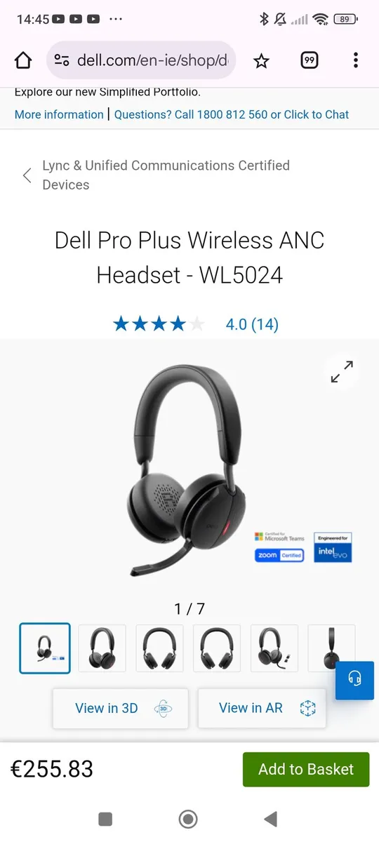 Wireless headset - Image 1