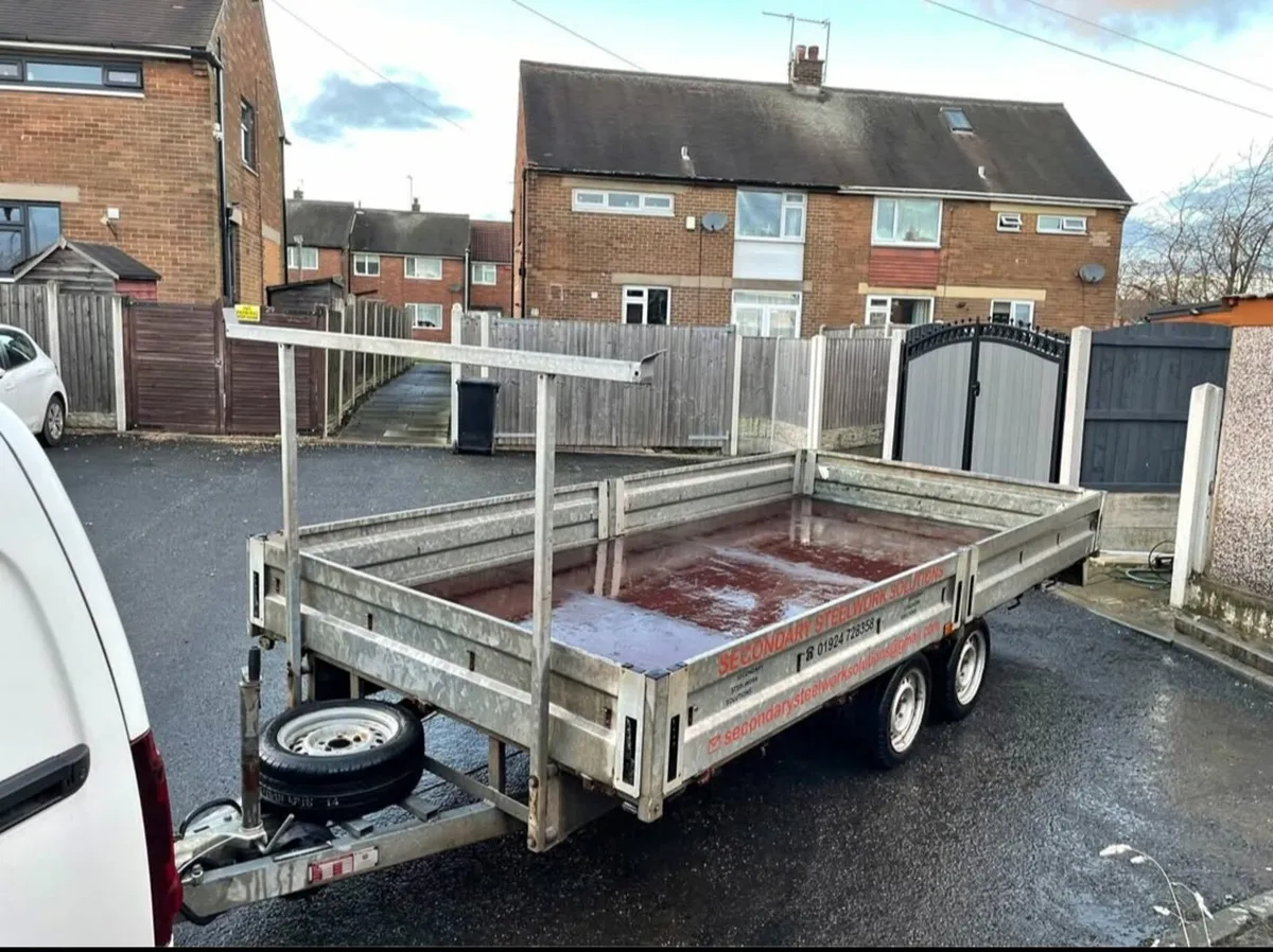 14ft dropside trailer - Image 1