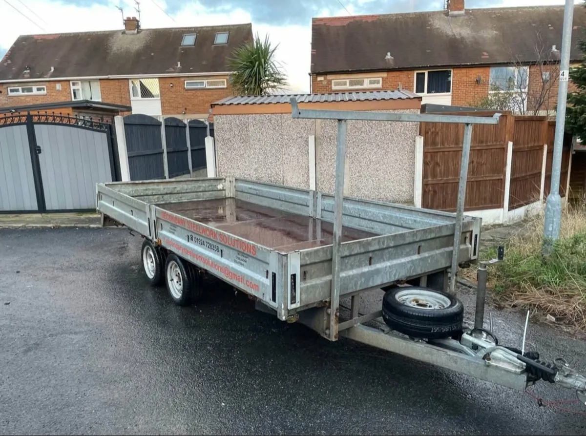 14ft dropside trailer - Image 3