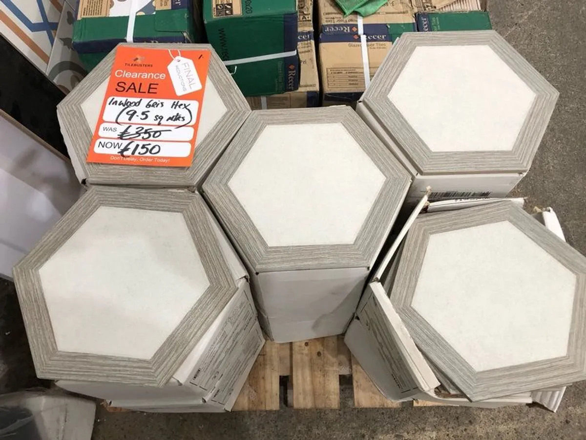 Job lot of Hexagonal Tiles - Image 2