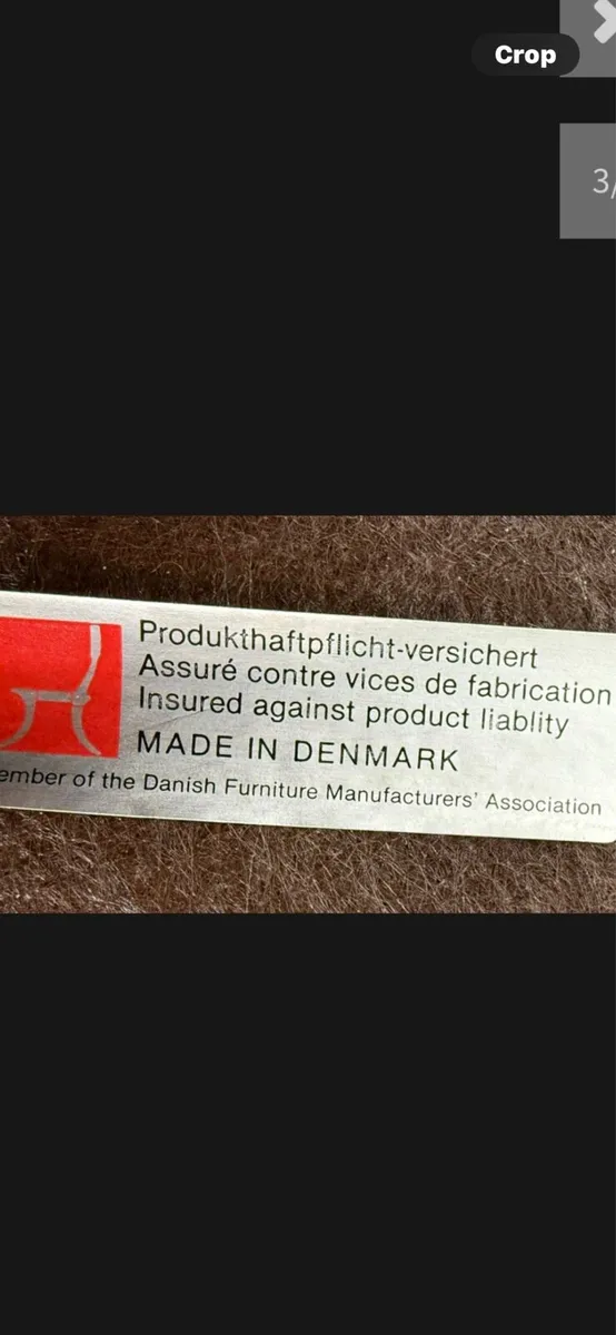 Mid century Danish dining chairs - Image 4
