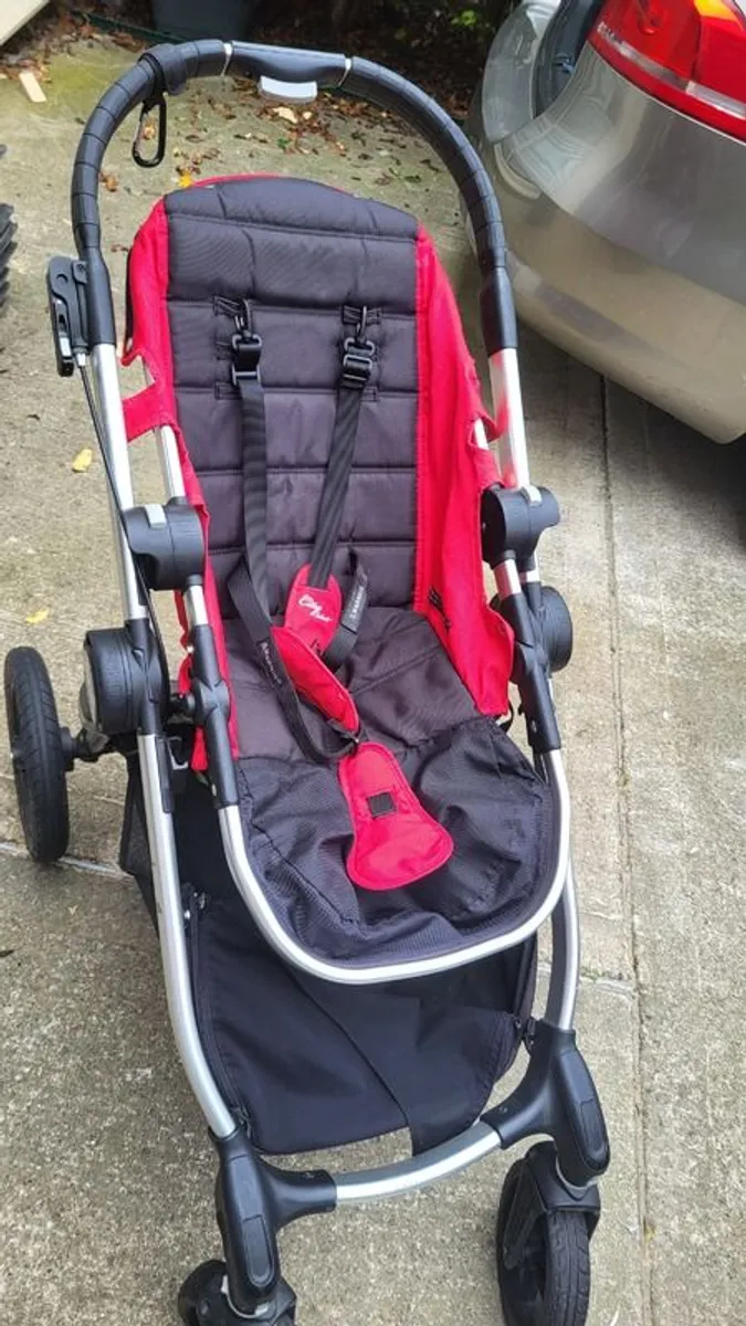 Baby Jogger City Select Stroller  Red/Black - Image 2