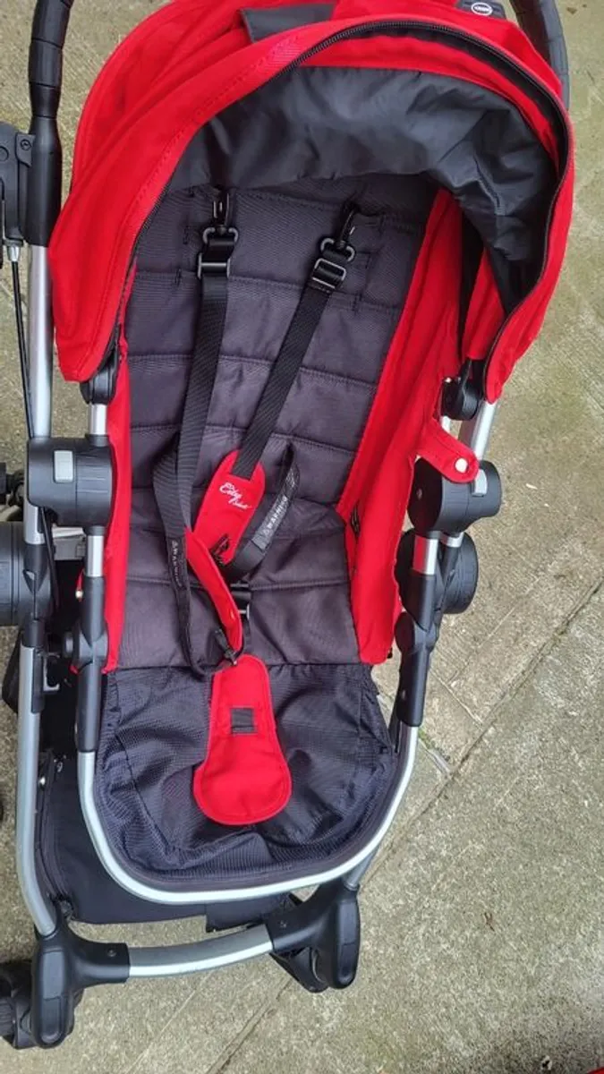Baby Jogger City Select Stroller  Red/Black - Image 3