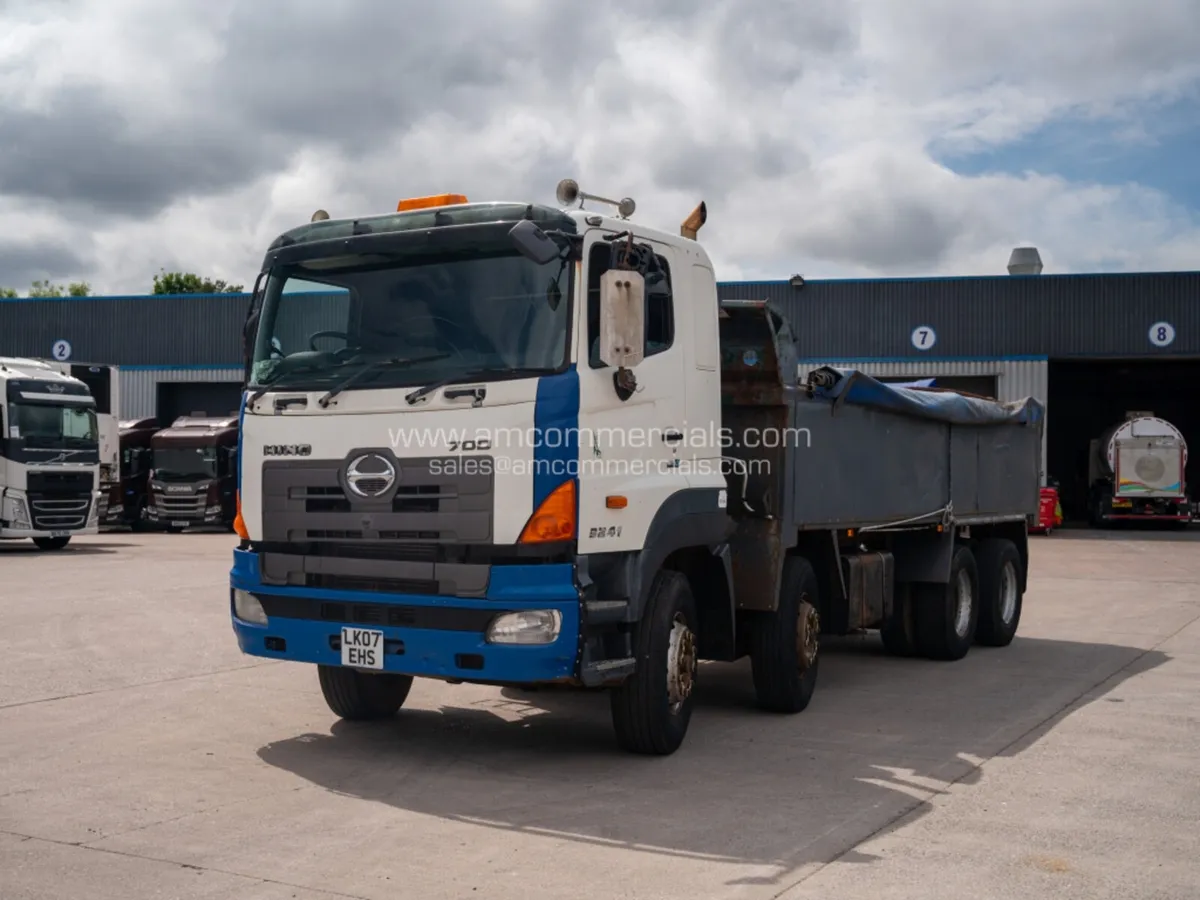 2007 (07) HINO 700 SERIES TIPPER 8X4 - Image 3