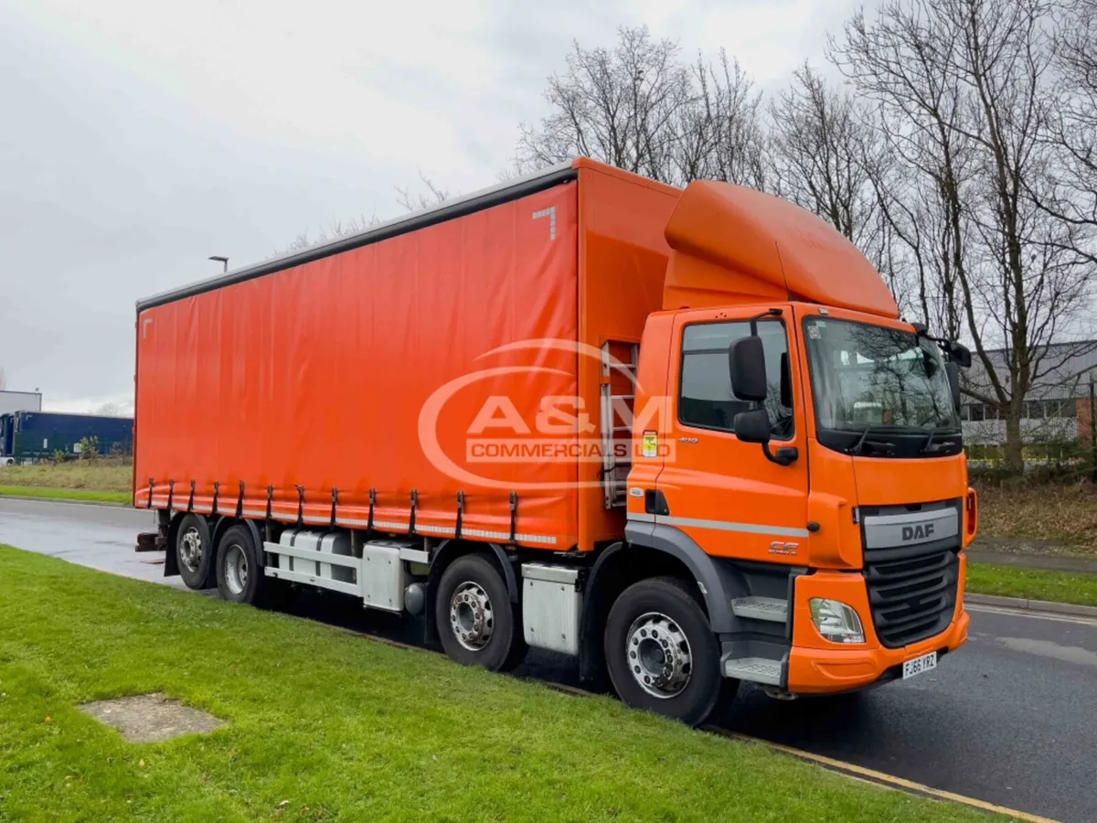 2016 (66) DAF CF 400 CURTAIN SIDE 32 TONNE 8X2 - Image 1