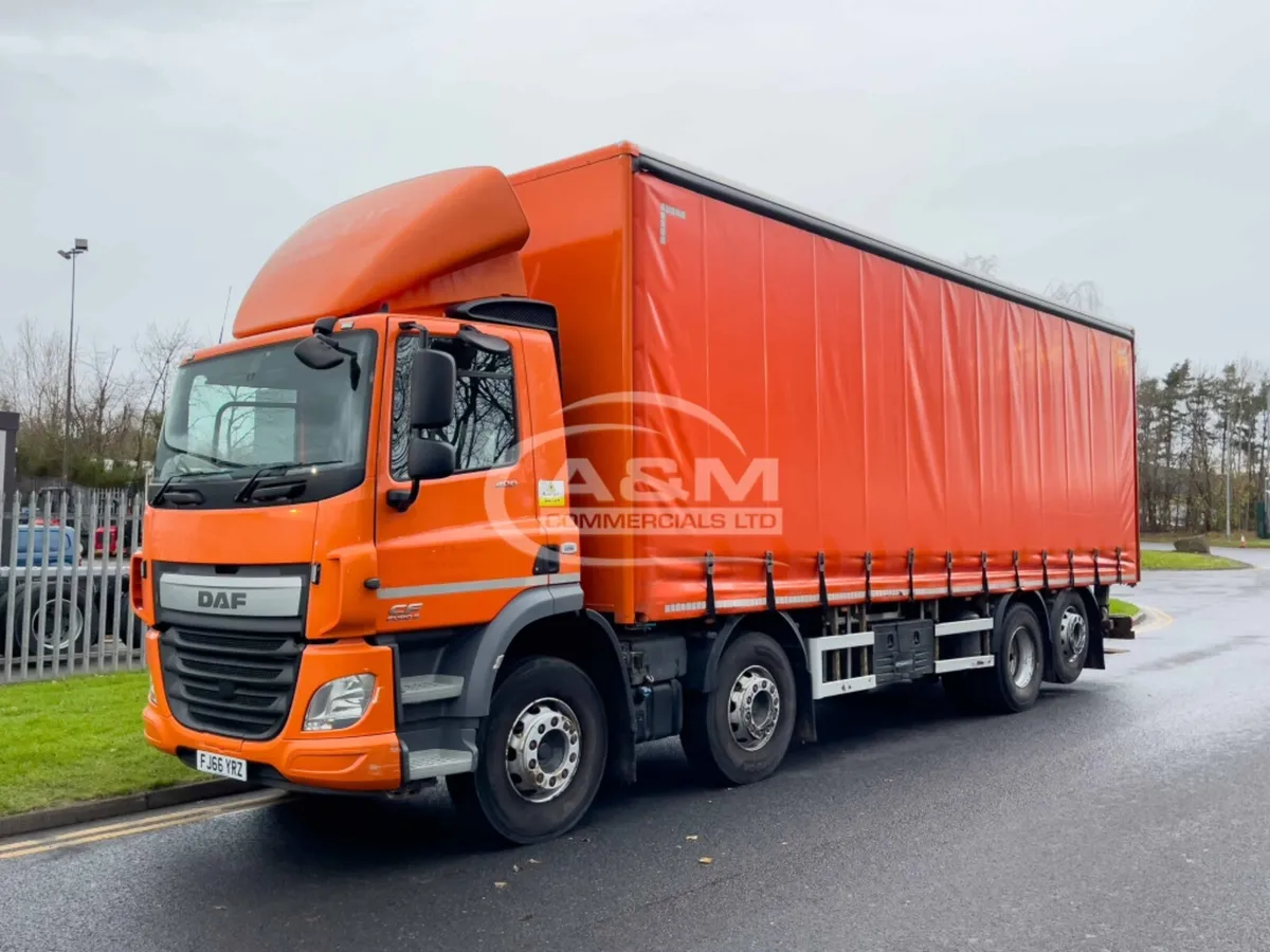 2016 (66) DAF CF 400 CURTAIN SIDE 32 TONNE 8X2 - Image 3