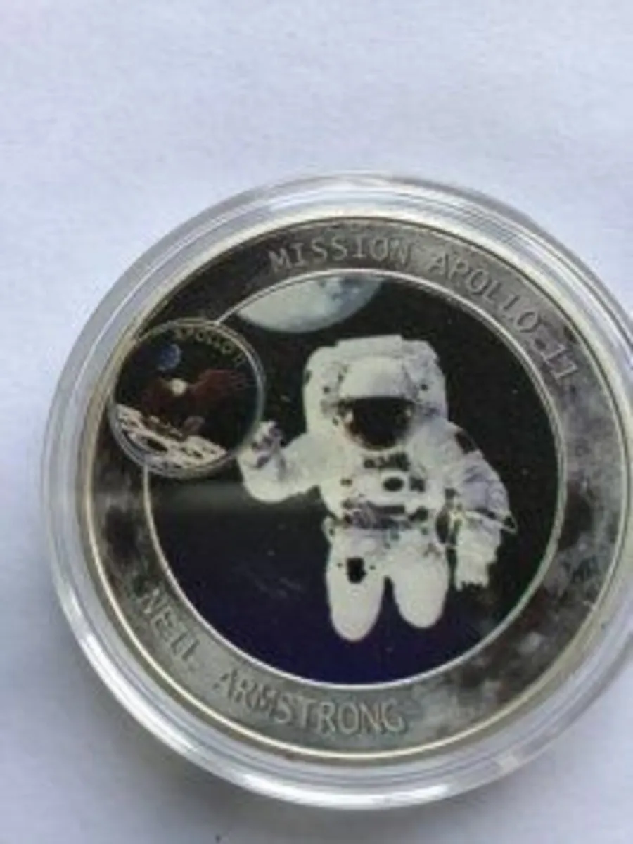 US Space mission commemorative coin - Apollo 11