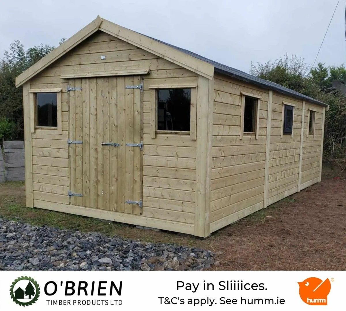 Wooden Garden Sheds For Sale - Image 2