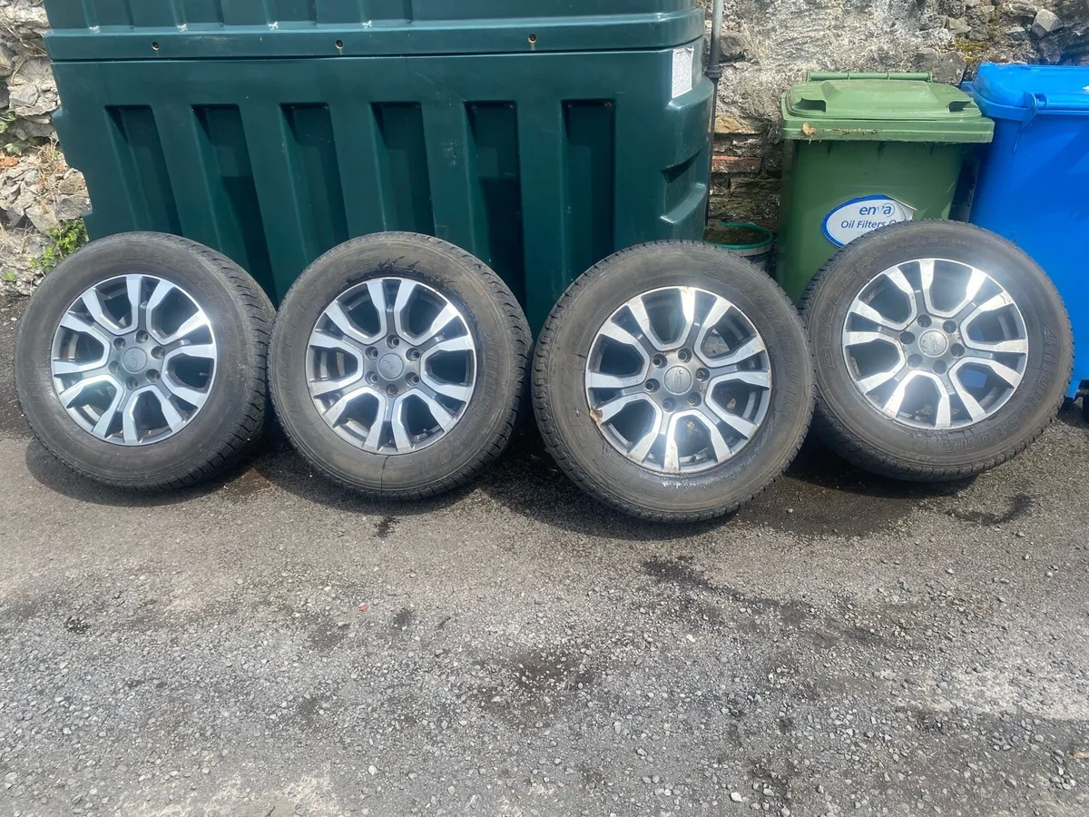 Ford Ranger alloys and tyre’s - Image 1