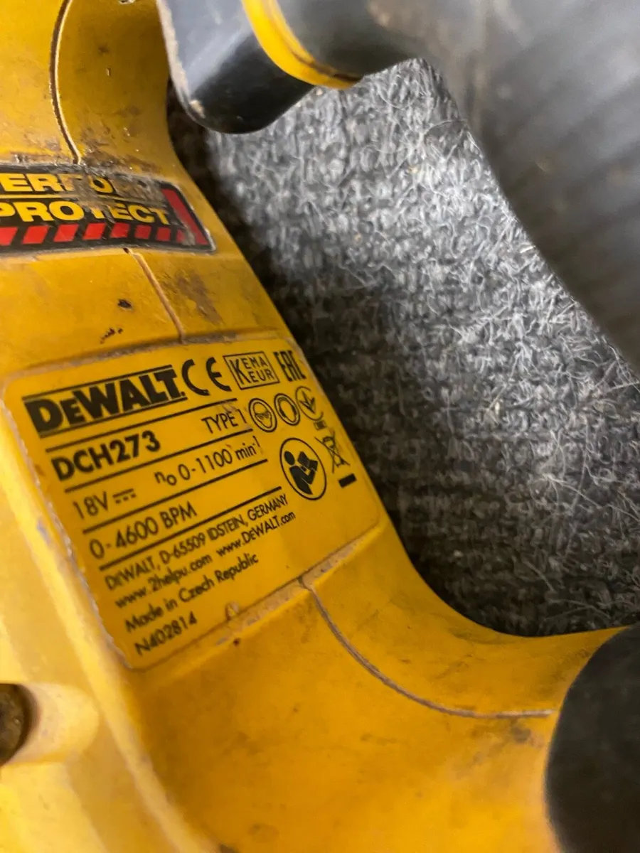 Dewalt drill SDS DCH273 - Image 3