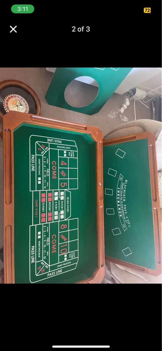 Coffee/Poker Table - Image 2