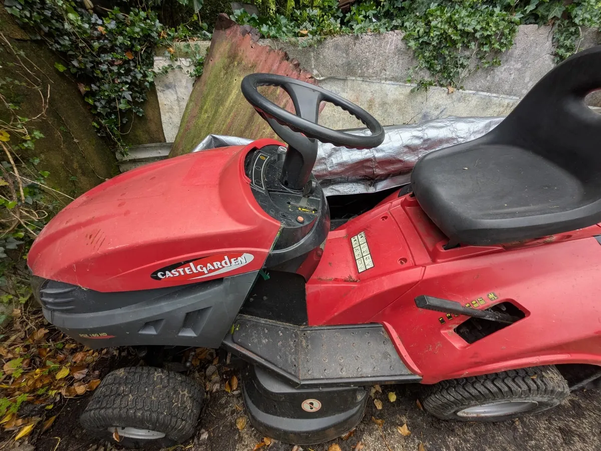 Castlegarden PGX 160 HD ride on lawnmower - Image 3
