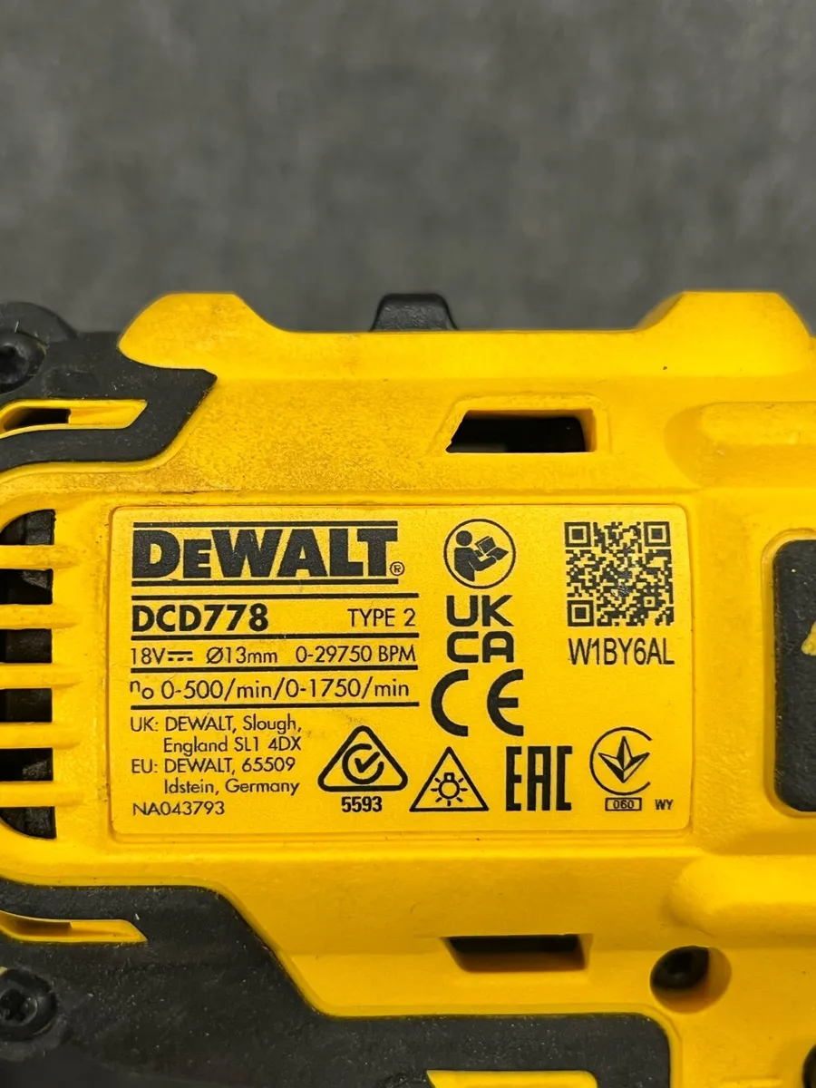 DeWalt 18v Bare Drill - Image 3