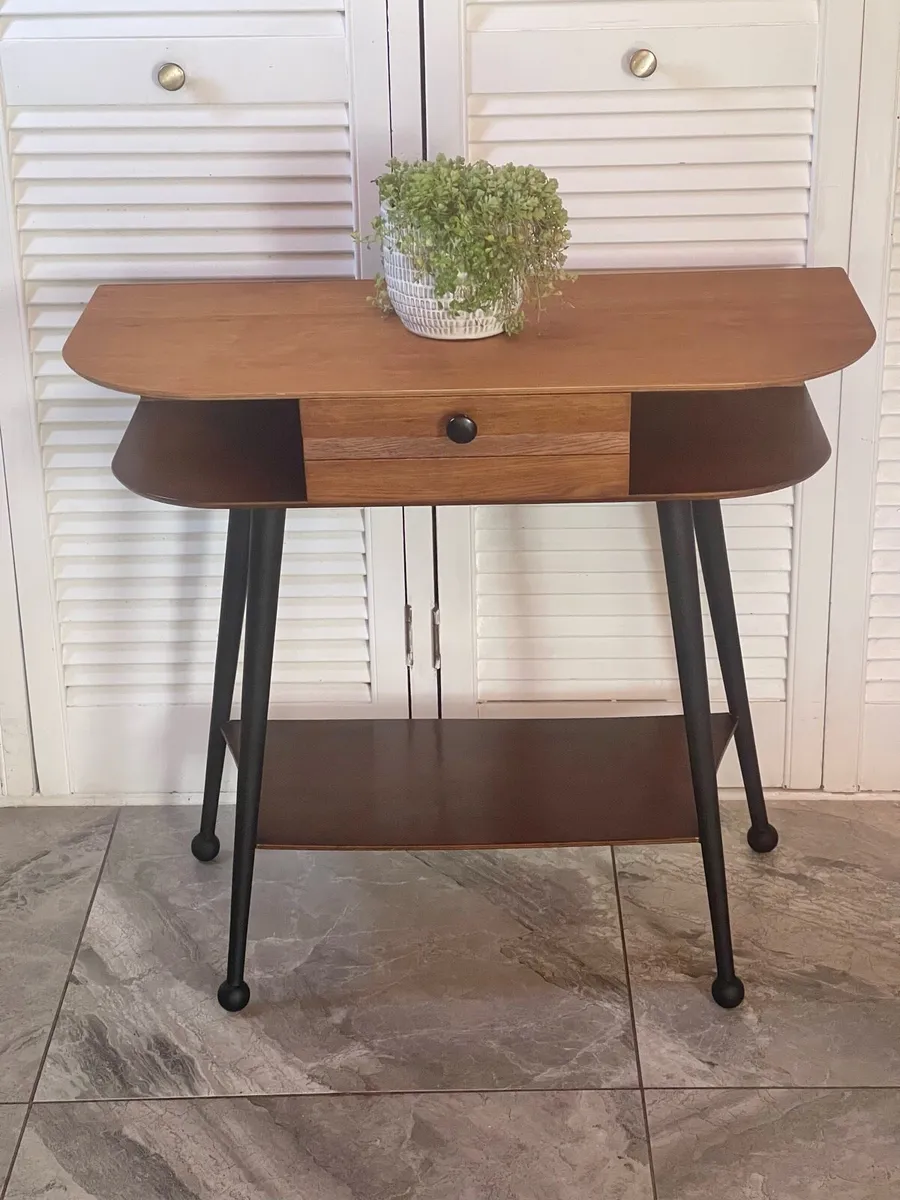 Mid century console table - Image 2
